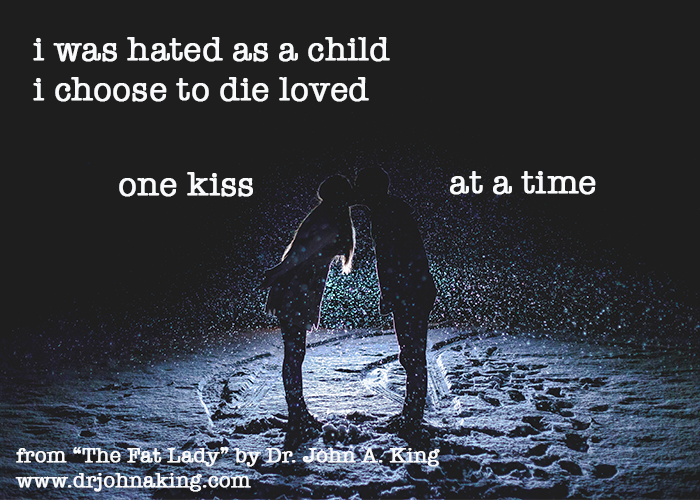One Kiss #drjohnaking #poetry #noworkingtitle